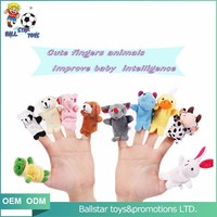Marionnettes à doigts en peluche de haute qualité, directement de l'usine, accessoires pour théâtre de marionnettes