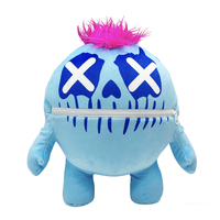 Peluche Monstre Bleu Poppy, Jouet en Peluche Doux, Peluches Poppy Playtime pour les Fans de Jeux, Poupée Monstre Effrayante en Peluche
