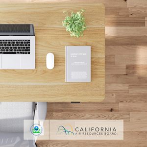 SKY-TOUCH Hauteur réglable électrique 120x60cm Stockage de mémoire 28.9 "-46.5" Bureau d'ordinateur élévateur avec crochet - Product Image 4