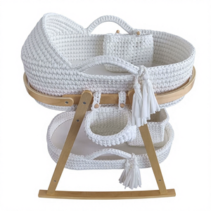 Cesta de Pañales para Bebé Multifuncional, Plegable, Moderna, de Ganchillo, Impermeable y Ecológica - Product Image 2