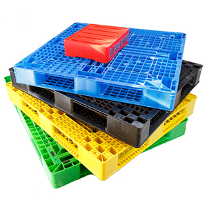 Plastic Pallet Plastic Euro Plastic Pallet 1200*1000 Industrial Heavy Duty Four-way Entry Euro Warehouse Racking HDPE Cheap Plastic Pallet