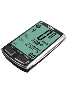 Neuer Fahrrad computer Drahtloser Fahrrad-Tachometer Kilometer zähler Outdoor Indoor-Übung Regenschutz