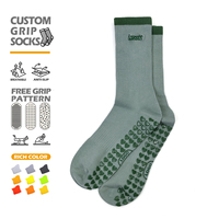 Chaussettes de yoga en tricot personnalisées pour femmes, antidérapantes, pour le Pilates et la danse, avec logo, chaussettes de yoga antidérapantes