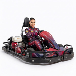 Karting multifonctionnel en gros pour enfants et adultes, utilisation en extérieur/intérieur, kits de karting électrique pour drift sur terrain, vitesse maximale de 45 km/h, puissance de 750 W - Product Image 1