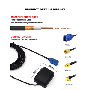 Waterdichte Actieve Passieve Marine Auto Gps Antennes Navigatiesysteem Keramische Externe Magnetische Patch <span class=keywords><strong>Gnss</strong></span> Communicatie Antennes - Product Image 2
