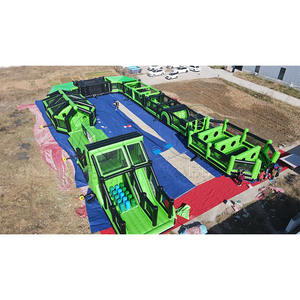 Parcours d'obstacles gonflable commercial pour adultes, château gonflable, maison de rebond, parcours d'obstacles gonflable extra-large pour enfants - Product Image 5