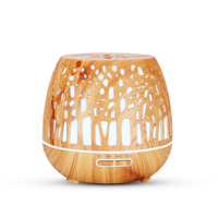 Humidificateur ultrasonique 400 ml, diffuseur d'huiles essentielles, diffuseur d'arômes USB, grande capacité