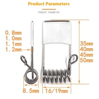 Vente en gros Fabricant de matériel d'éclairage à LED Accessoires d'éclairage à ressort Bobine de downlight Clip à ressort Boucle à ressort Panneau lumineux