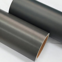 Black Customizable Conductive Cloth Tape Single Sided Black Ni Cu Plated for 5G Cabinet EMI Shielding Electronic Grounding