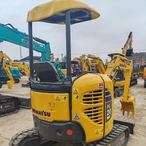 รถขุดตีนตะขาบไฮดรอลิก KOMATSU PC20MR 2 ตัน รุ่น PC20MR-3 รถขุดมือสอง ดีไซน์ดั้งเดิมจาก KOMATSU รถขุดขนาดเล็กสำหรับขาย - Product Image 2