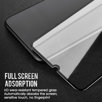 Protection d'écran en verre trempé 3D Full Cover HD pour téléphones mobiles OPPO R17/R9/R15, anti-choc