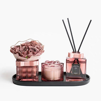 Diffuseur d'arômes sans flamme pour la maison avec bâtonnets en rotin longue durée, parfum d'ambiance pour hôtel, décoration de chambre et de salle de bain
