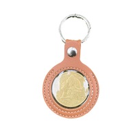 Nouveaux étuis à pièces commémoratives en PU de style coréen en stock pour ranger les pièces de 20 dollars américains, pochette de protection avec porte-clés, modèle 2432