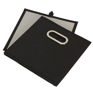 Collapsible Storage <b>Bins</b> with Handle Space-Saving Breathable 11x11x11 Inch Cube Organizer - Product Image 6