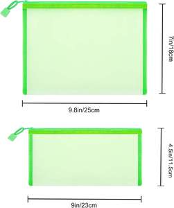 Hot Style Durable Flexible Translucent Zipper Closure Mesh <strong>Makeup</strong> <strong>Bag</strong> Heavy Portable <strong>Makeup</strong> Handbag For Cosmetics - Product Image 5