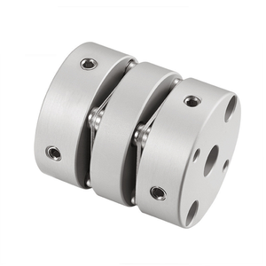 TIANNIU GLJ ชุดข้อต่อเพลาเหล็กแบบแข็งอเนกประสงค์ ไดอะแฟรมคู่ แบบขันสกรู ใหม่ - Product Image 3