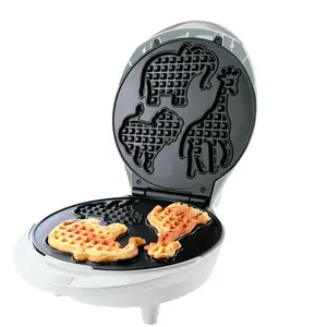 Elektrikli hayvan şekilli waffle makinesi