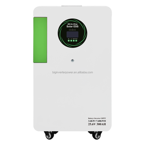 Système de stockage d'énergie solaire tout-en-un ESS LiFePO4 3600W 7680Wh 110V 120V 60Hz norme américaine 8000 cycles pour station d'alimentation de secours domestique - Product Image 1
