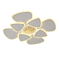 Prix d'usine, luminaire de plafond créatif, éclairage LED de plafond pour intérieur, montage en surface, lampes de plafond LED triangulaires