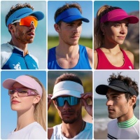 Gorra Deportiva Unisex de Verano para Golf, Tenis, Playa, Secado Rápido, Elástica, con Visera, Personalizable con Logotipo
