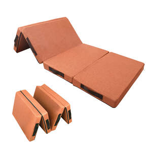 Matelas <span class=keywords><strong>de</strong></span> sol pliable en mousse léger 4-en-1 peu encombrant avec sac <span class=keywords><strong>de</strong></span> rangement moderne, tapis <span class=keywords><strong>de</strong></span> couchage multifonctionnel pour dortoir et hôpital - Product Image 2