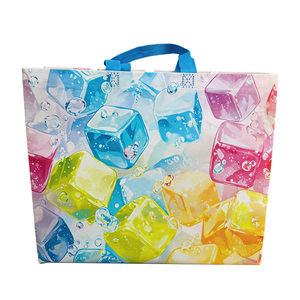 Sac fourre-tout personnalisé avec logo imprimé, non tissé, réutilisable et durable, sacs écologiques colorés - Product Image 3