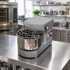 <span class=keywords><strong>Impastatrice</strong></span> <span class=keywords><strong>a</strong></span> <span class=keywords><strong>Spirale</strong></span> Commerciale ad Alta Efficienza in Acciaio Inossidabile Capacità 7L 3kg Macchina Industriale per Panificio per Farina e Pane - Product Image 1
