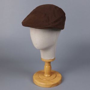 Nouvelle Arrivée 2025 – Béret en Toile Unisexe Automne Hiver, Tendance Mode Décontractée, Casquette Plate en Toile Couleur Unie, Style Ivy - Product Image 3