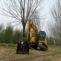 CQM Tree Spade C60-4 déterrer les racines des arbres C80 Tree Digging Machine
