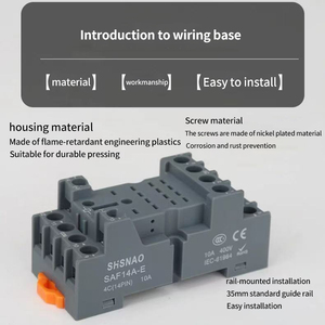 Электромагнитное реле SHSNAO малой мощности, 8-контактное, SA2NGS, 10А, 380В - Product Image 4