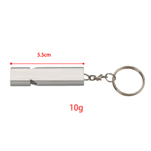 <span class=keywords><strong>A</strong></span>çık çift frekanslı düdük yüksek frekans anahtarlık düdük alüminyum alaşım düdük - Product Image 4