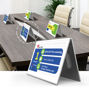 7.5 Inch 6 Color Smart E Ink Business Card E Ink Name Plate V-shape E Paper <strong>Digital</strong> Conference <strong>Sign</strong> - Product Image 6