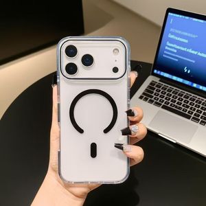 JOYPORODO Vente en Gros Coque Arrière <span class=keywords><strong>Mobile</strong></span> Antichoc Design Original pour iPhone 17 Pro Max 17 Air Coque Téléphone Magnétique Transparente - Product Image 6