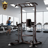 Equipo de Entrenamiento Multifuncional CHENGMO SPORTS, Barra Horizontal Interior para Ejercicios, Estación de Dominadas y Flexiones, Torre de Fuerza