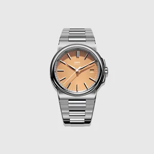 Montres mécaniques de marque privée de 39mm, montres-bracelets décontractées pour hommes, alimentées par un mouvement automatique Seiko NH35A