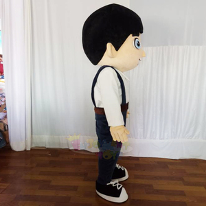 Costume de mascotte humanoïde personnalisable de qualité supérieure, idéal pour les fêtes de carnaval, les célébrations du Nouvel An, les promotions et les souvenirs d'événements - Product Image 3