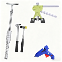 Professionnel pour PDR Slide Hammer Tool Set Extracteur de Dent de carrosserie en métal en acier pour le débosselage de voiture Super Tool for Repair