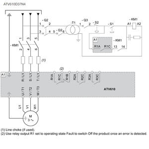 Convertisseur de fréquence <span class=keywords><strong>Schneider</strong></span> ATV610, variateur de fréquence VFD 18,5 kW triphasé - Product Image 4