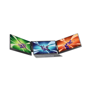 Nhu cầu cao đối với máy tính xách tay màn hình kép 15.6 inch ba màn hình di động với độ phân giải 1080p và kết nối Type-C. - Product Image 1