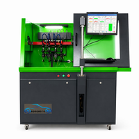 Banc d'essai pour injecteurs diesel Common Rail CR304L avec fonction de codage, capable de tester quatre injecteurs simultanément