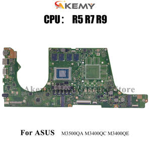 มาเธอร์บอร์ดแล็ปท็อป M3500QA สำหรับ Asus <span class=keywords><strong>VivoBook</strong></span> M3500Q M3400Q D3500Q M7400Q <span class=keywords><strong>M3401Q</strong></span> M3400QC เมนบอร์ด M3400QE เมนบอร์ด w/ R5 R7ซีพียู R9 - Product Image 2