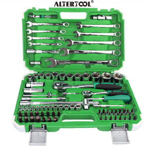 82 Piece <strong>Ratchet</strong> <strong>Spanner</strong> <strong>Set</strong> Quick <strong>Ratchet</strong> Wrench Socket Hardware Tool Auto Repair Kit for DIY Heavy-Duty Multi-Purpose Tool <strong>Set</strong> - Product Image 1
