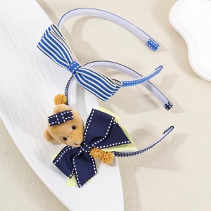 Accessoires pour cheveux à nœuds mignons pour enfants, serre-têtes et pinces de princesse de haute qualité pour filles, pour fêtes et cadeaux - Product Image 3