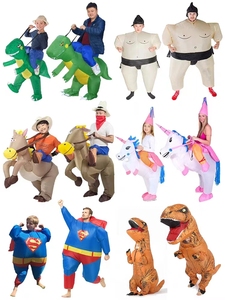Costume gonflable extraterrestre pour adultes, costume de dinosaure pour hommes et femmes, costume de fête, costume amusant, déguisement animal - Product Image 5