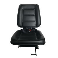 Matériau PVC avec siège de tracteur mécanique simple et siège de moissonneuse