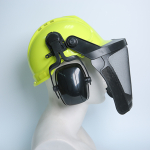 El nuevo listado de alta intensidad taller protector casco de seguridad escudo cara orejeras conjunto - Product Image 3