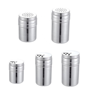 Pots à épices magnétiques avec support mural en acier inoxydable, récipients d'assaisonnement - Product Image 5
