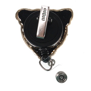 <span class=keywords><strong>Porte</strong></span>-moulinet à tête de panthère Cool en <span class=keywords><strong>strass</strong></span>, <span class=keywords><strong>porte</strong></span>-<span class=keywords><strong>Badge</strong></span> d'identification d'animal - Product Image 6