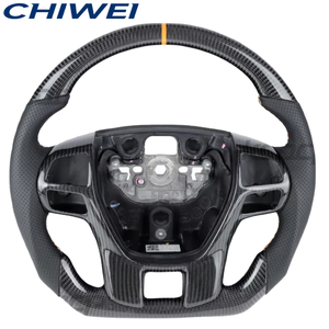 <span class=keywords><strong>พวงมาลัย</strong></span>คาร์บอนไฟเบอร์สำหรับรถฟอร์ด เอเวอเรสต์ เรนเจอร์ ปี 2015-2023 พร้อมไฟ LED ระบบทำความร้อน ดีไซน์สปอร์ต แบบแบนด้านล่าง ปรับแต่งได้ - Product Image 6