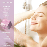 Tablettes de bain et de douche aromathérapeutiques à marque privée, bombes de douche DIY